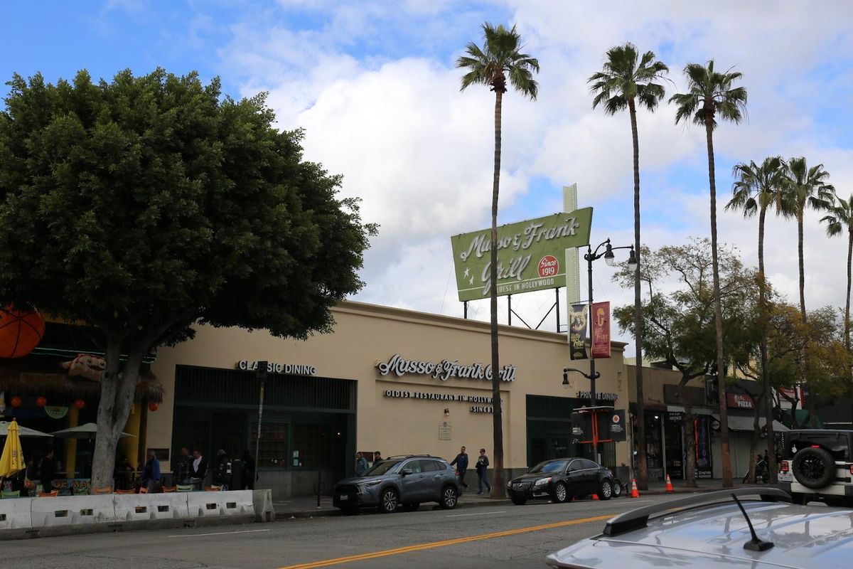 Los Angeles - Musso & Frank Grill restaurant