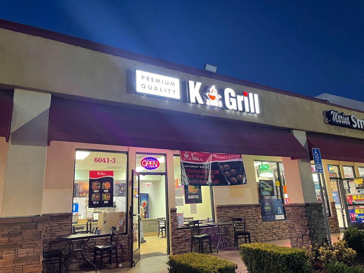 Huntington Beach - K-Grill restaurant