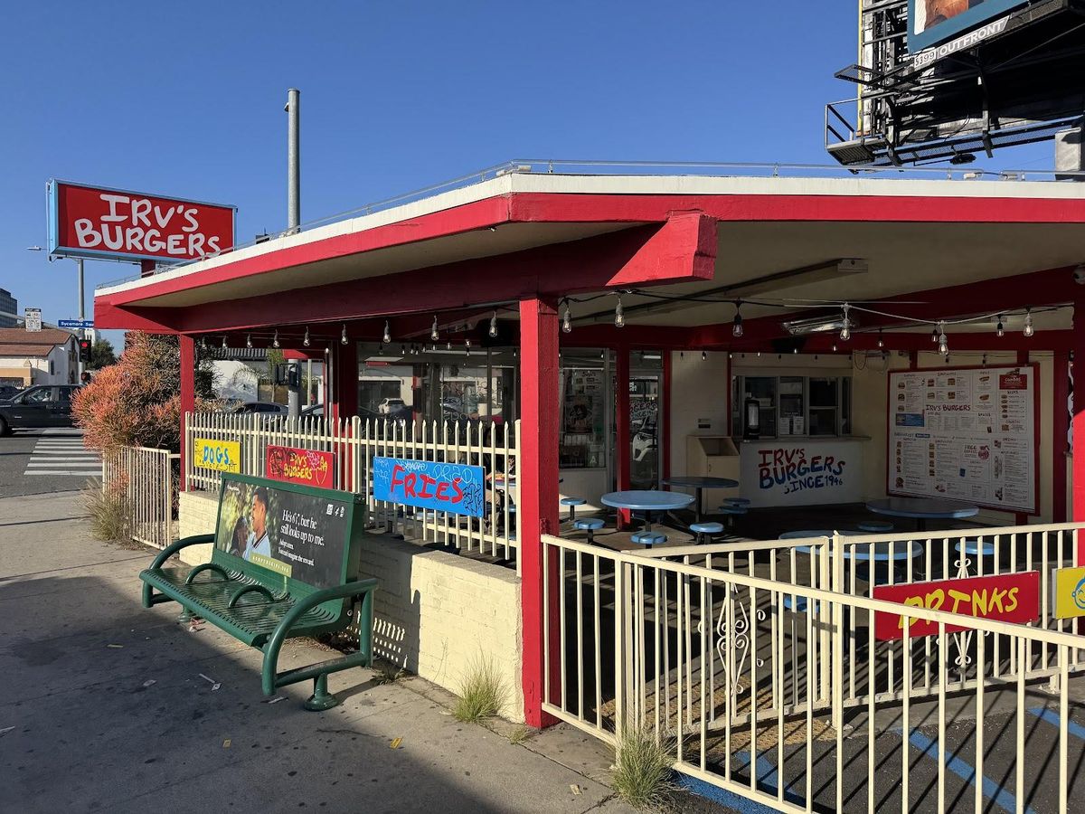 Los Angeles - Irv's Burgers restaurant