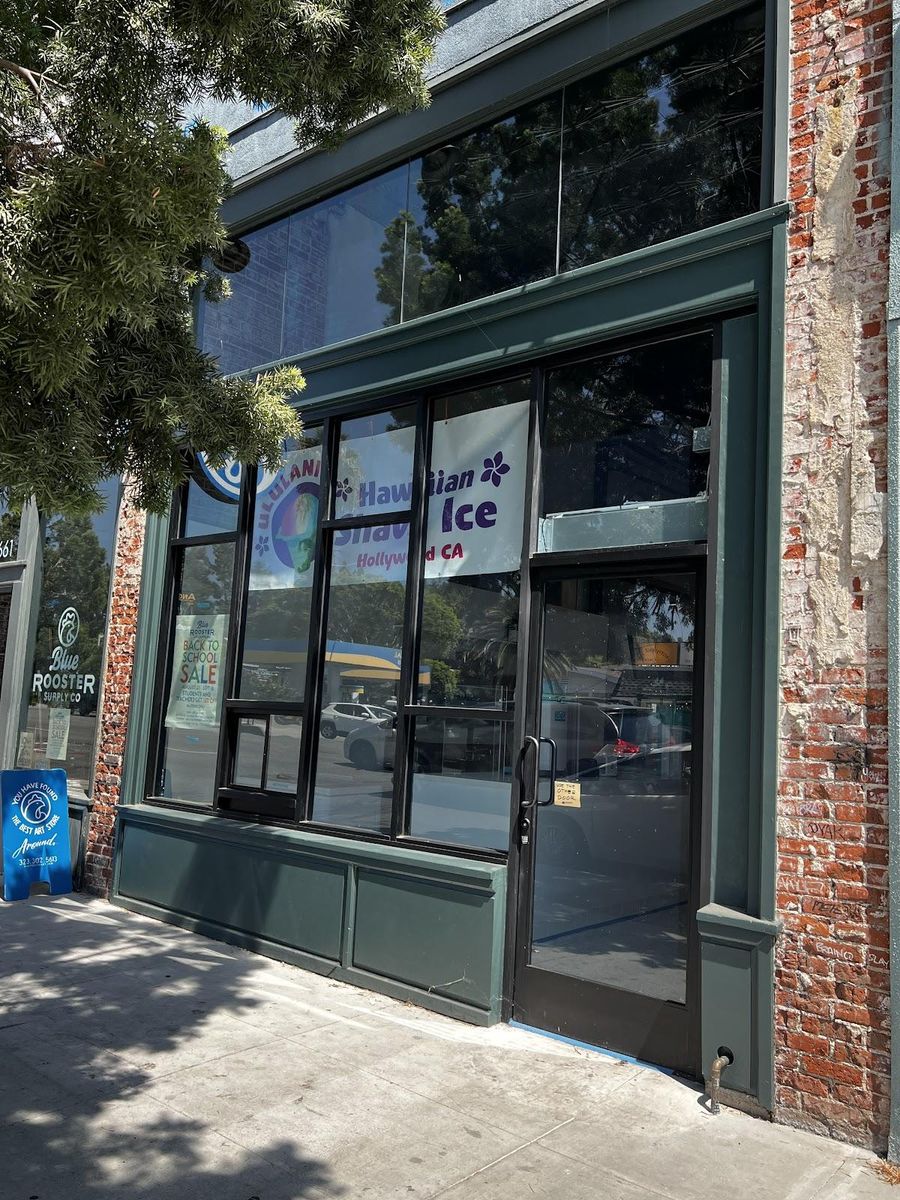 Los Angeles - Ululani's Hawaiian Shave Ice restaurant