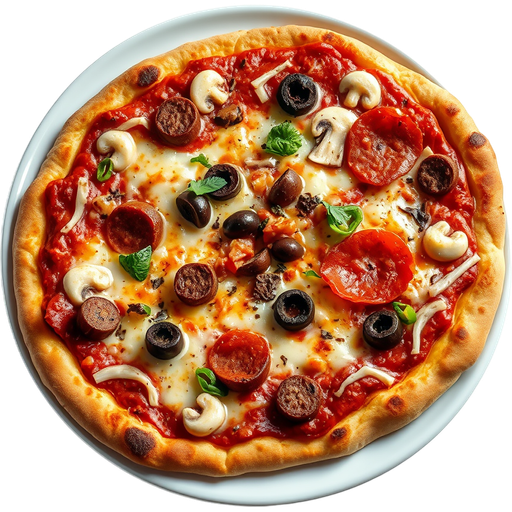 Buccaneer Combo Pizza dish