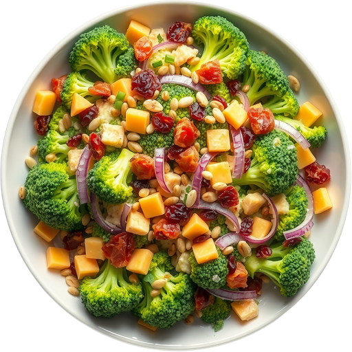 Broccoli Salad dish