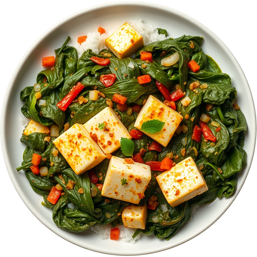 Saag Paneer dish
