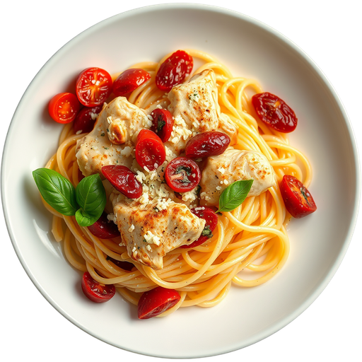 Sundried Tomato Chicken Pasta dish