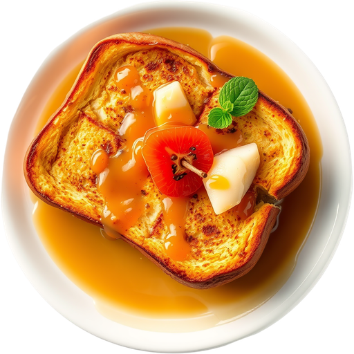 Guava French Toast dish