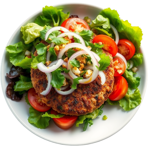 BBQ Chicken Salad dish