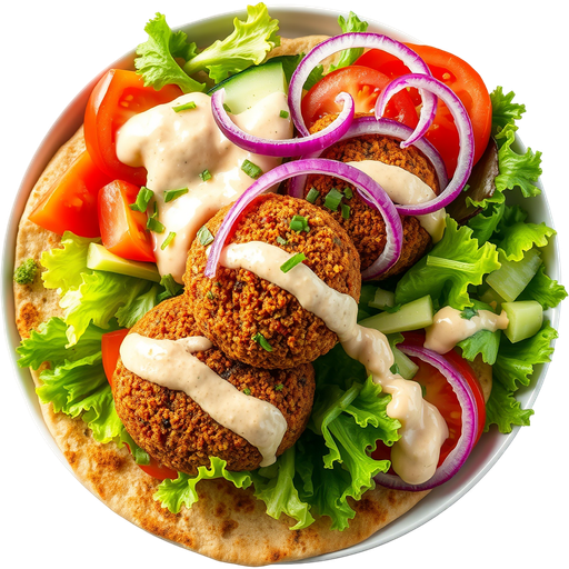 Falafel Pita dish