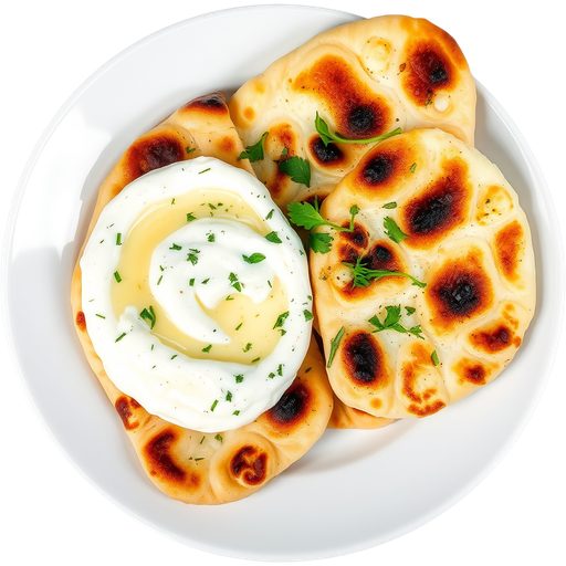 Naan Appetizer dish