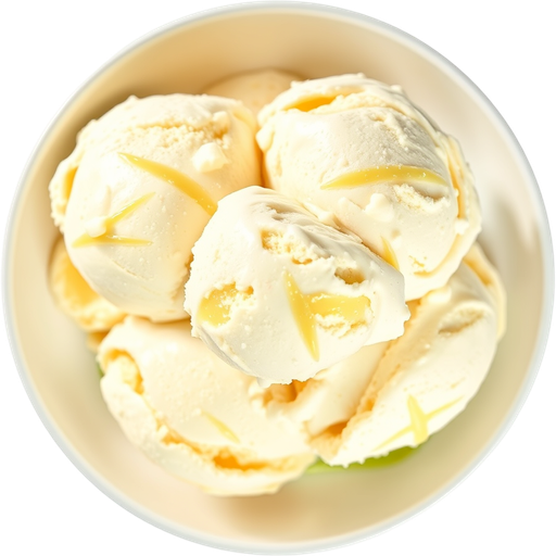 Vanilla Ice Cream dish