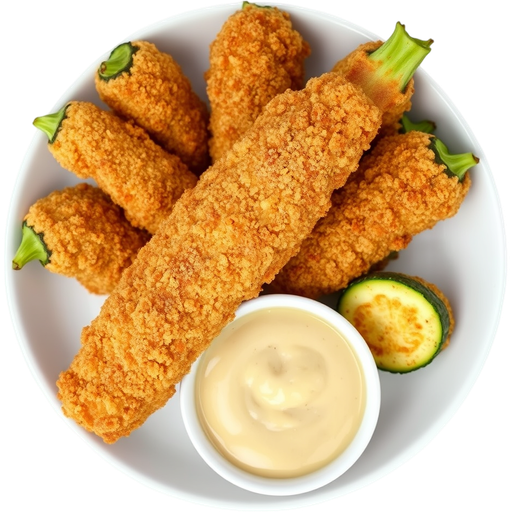 Fried Zucchinis dish
