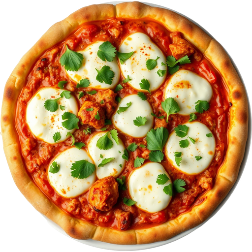 Bombay Tikka Masala Pizza dish