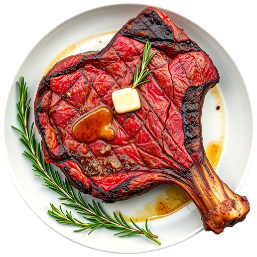 Tomahawk Steak dish
