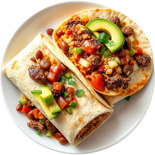 Carne Asada Burritos dish