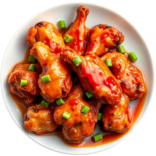 Half & Half Wings dish