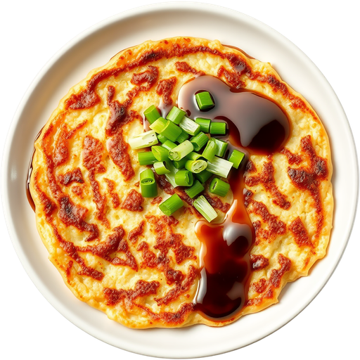 Leek Pancake dish