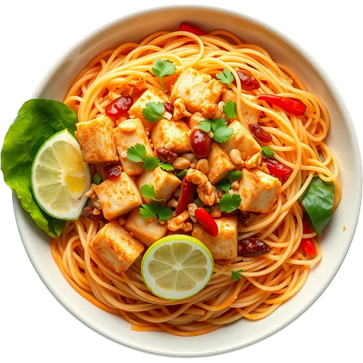 Tofu Pad Thai dish