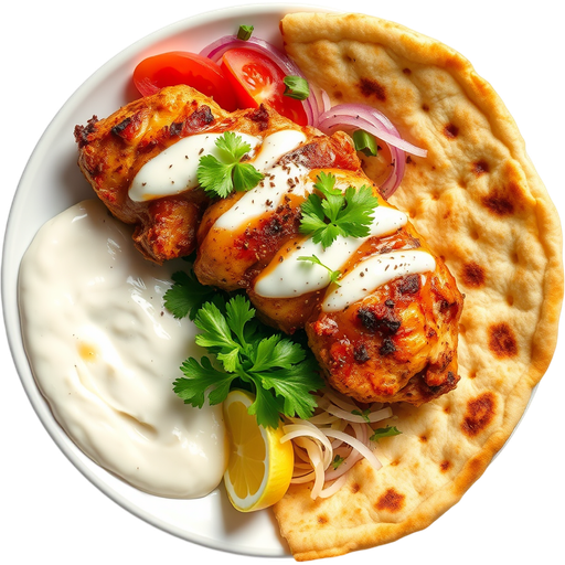 Chicken Shawarma Plate dish