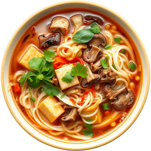 Vegetarian Pho dish