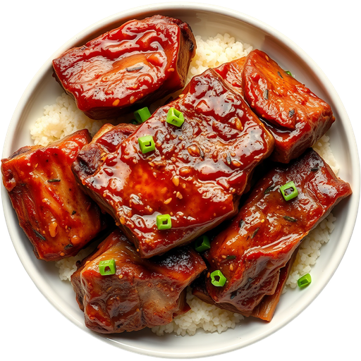 Seasoned Prime Boneless Short Ribs dish