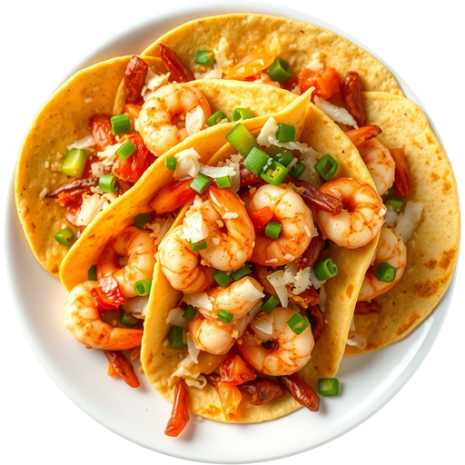 Tacos al Gobernador dish