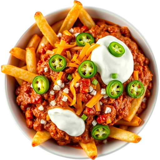 Chili Fries dish