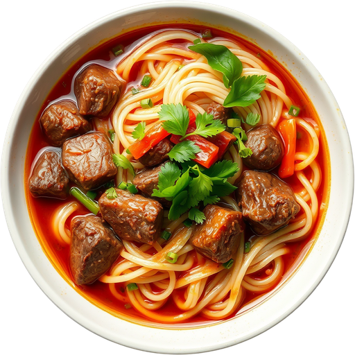 Beef Stew Noodle Bowl dish