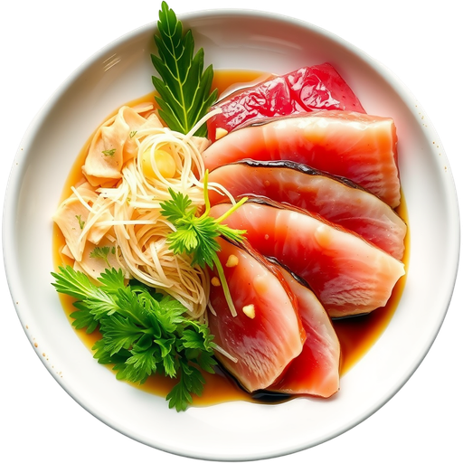 Albacore Sashimi dish