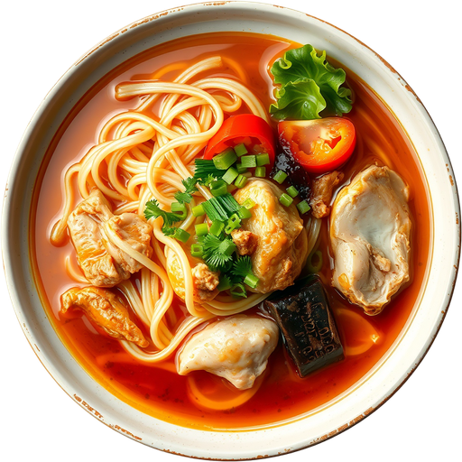 Chicken Noodle Soup Dak KalGukSoo dish