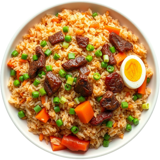 Beef Fried Rice dish