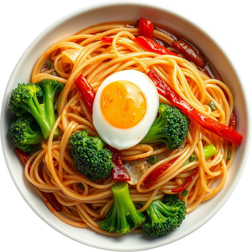 Pad See Ew Flat Noodle dish