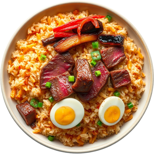 Wagyu Fried Rice dish