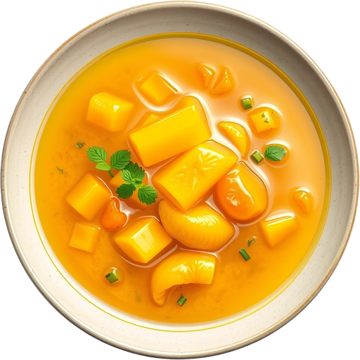 Jelly Golden Chicken Soup dish