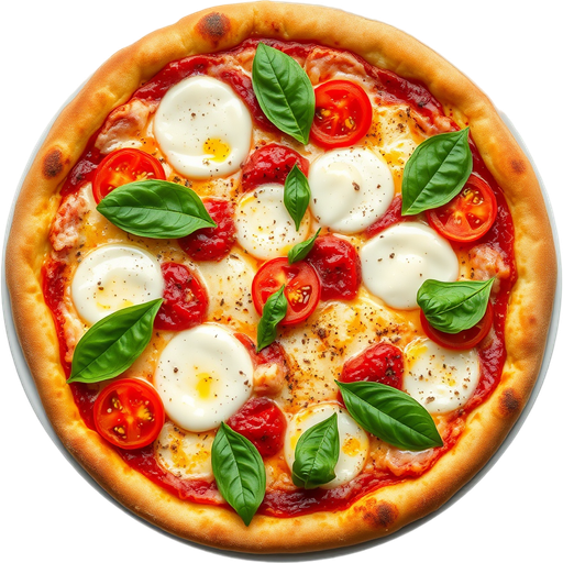 Pizza Margherita dish
