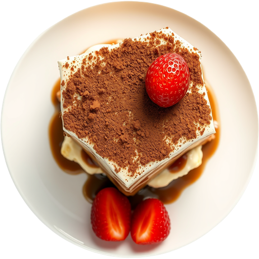 Tiramisu dish