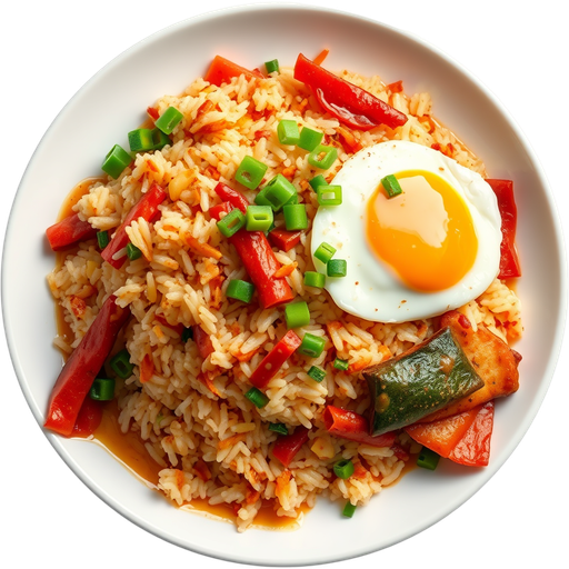 Kimchi Fried Rice dish