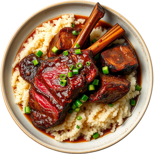 Prime Beef Short Ribs dish