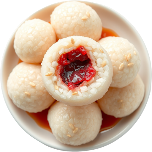 Sticky Rice Balls dish
