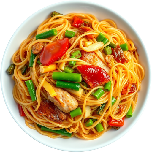 Crispy Chow Mein dish