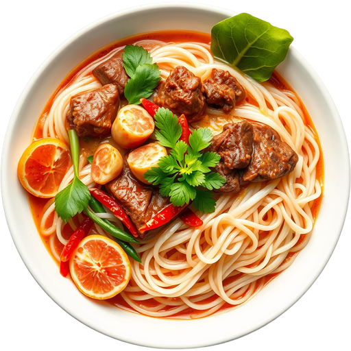 Bún Bò Huế dish