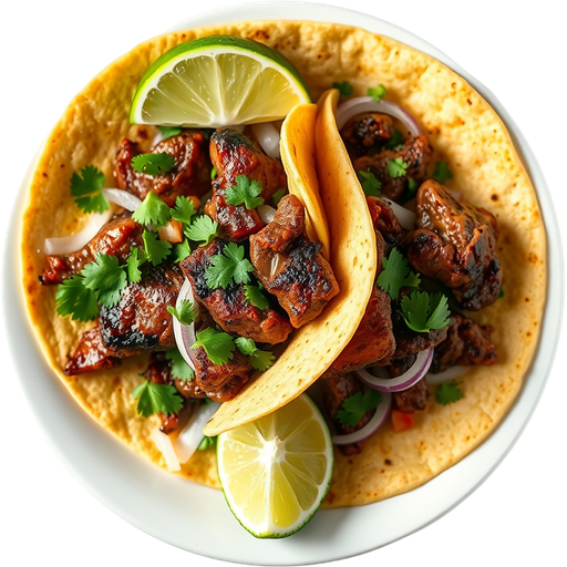 Asada Taco dish
