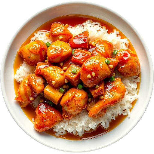 Honey Garlic Chicken dish