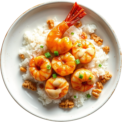 Honey Walnut Shrimp dish