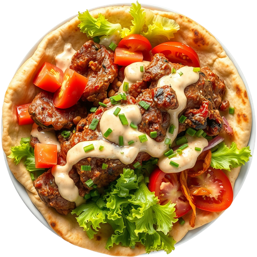 Shawarma Pita dish