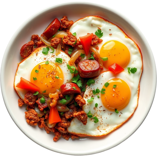 Chorizo and Eggs dish