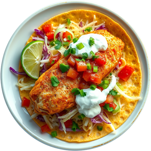 Fish Taco dish