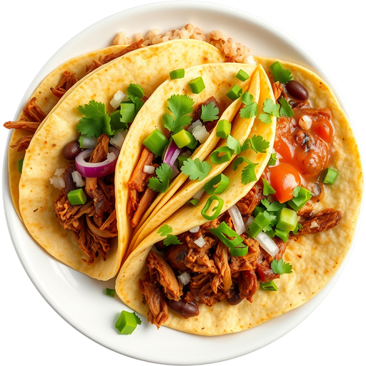 Carnita Tacos Plate dish