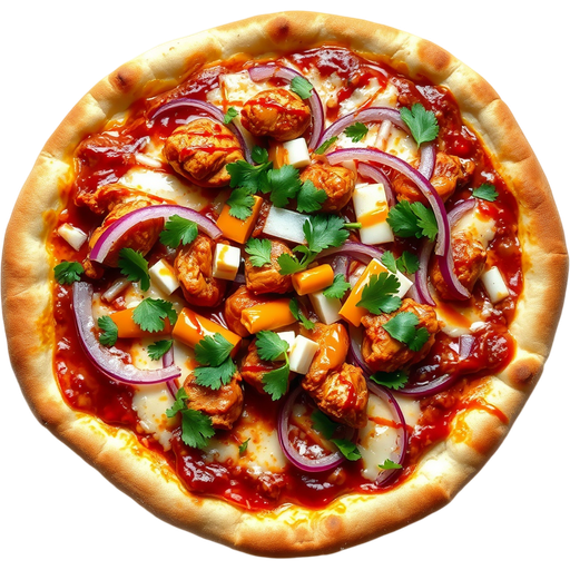 BBQ Chickun Pizza dish