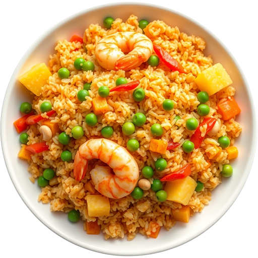 Pineapple Fried Rice dish