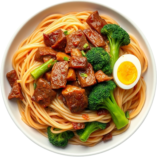 Beef Pad See Ew dish