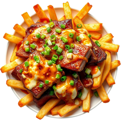 Pork Belly Fries dish